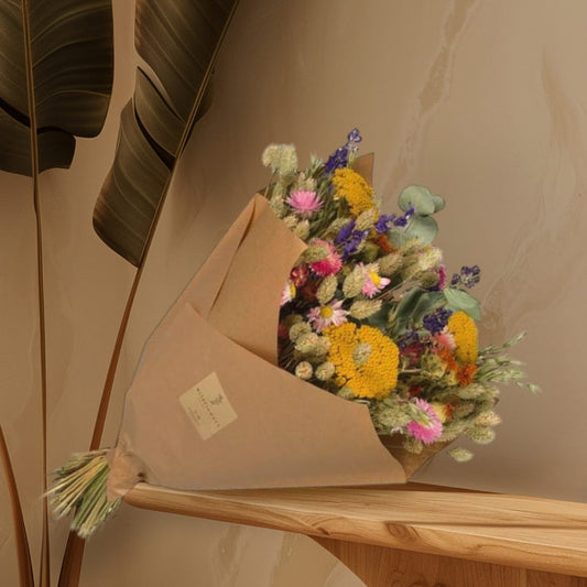 Droogbloemen - Classic Bouquet - Multi - ↕60cm
