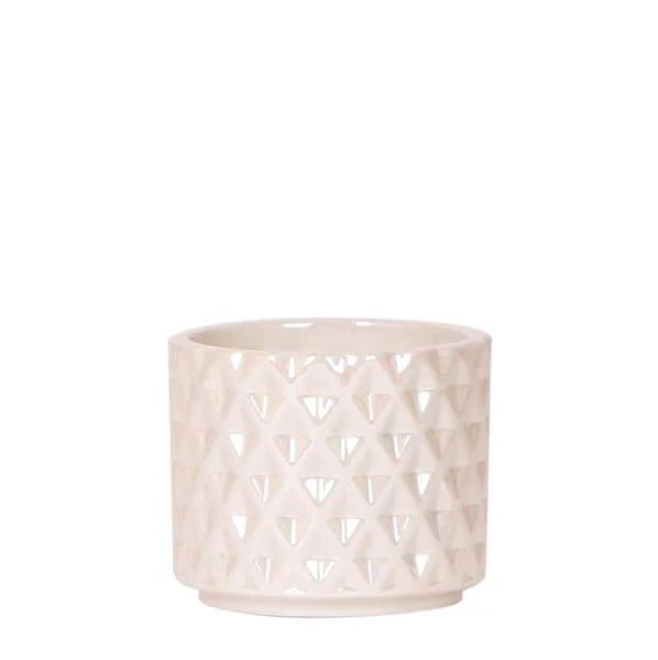 Kolibri Home | Diamond pearl sierpot - Red - Ø6cm