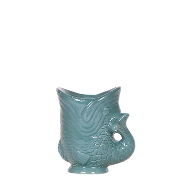Kolibri Home | Fish  - Turquoise - Ø6cm
