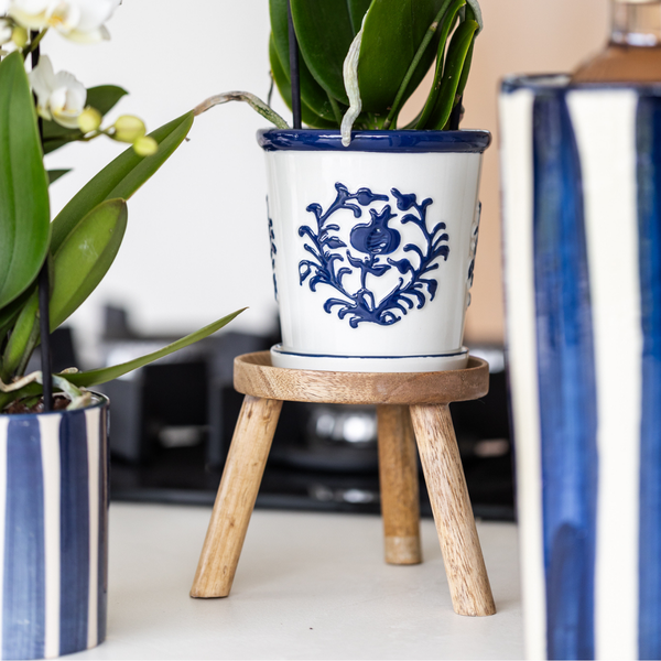 Malaga pot - Blue - Ø9cm